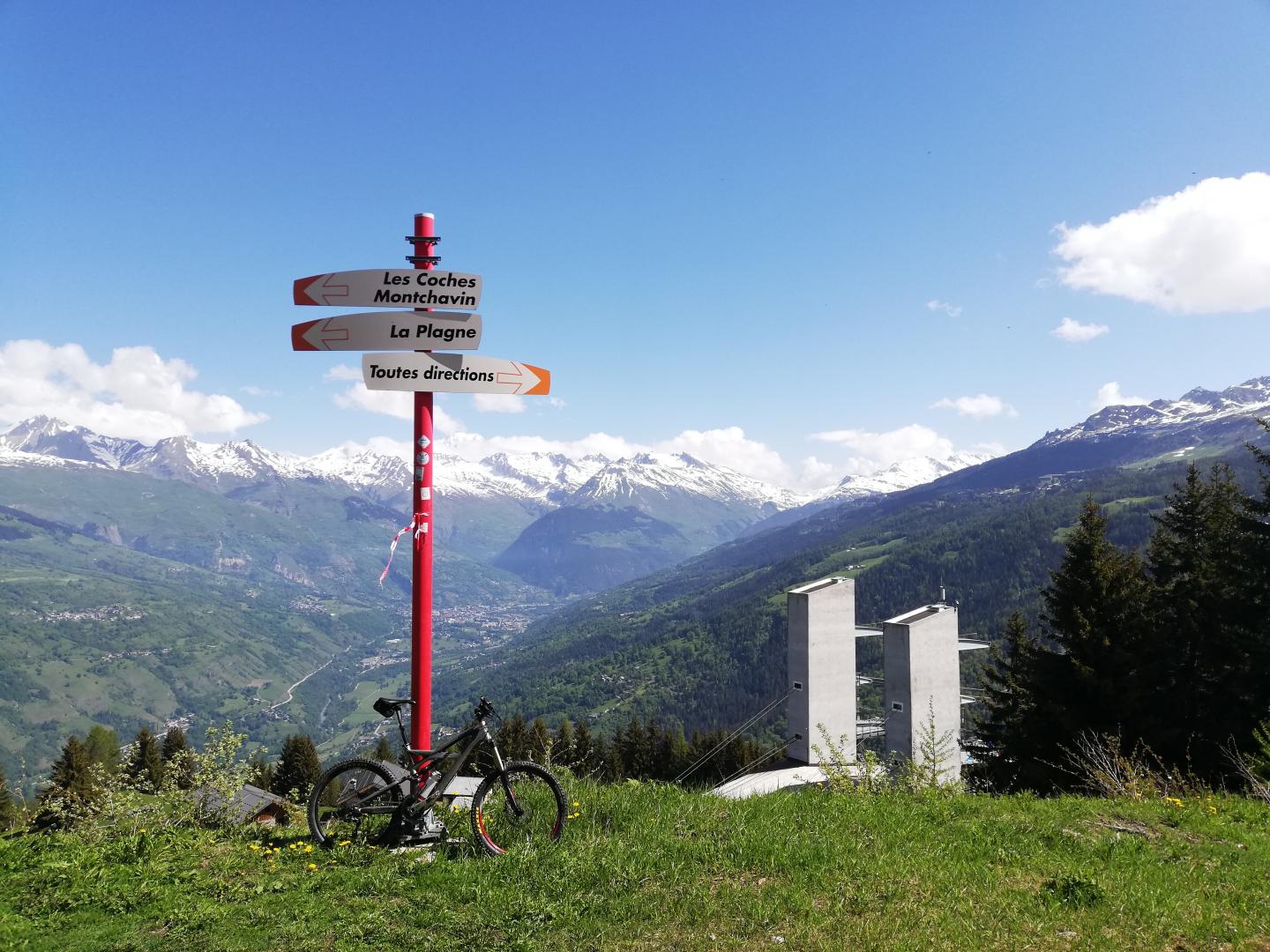 Les Bauches depuis Bellentre