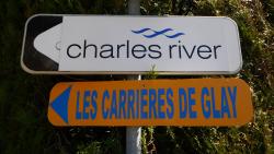 Vers les Carrières d'Oncin à Glay