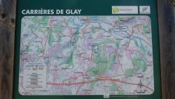 Site des Carrières d'Oncin à Glay