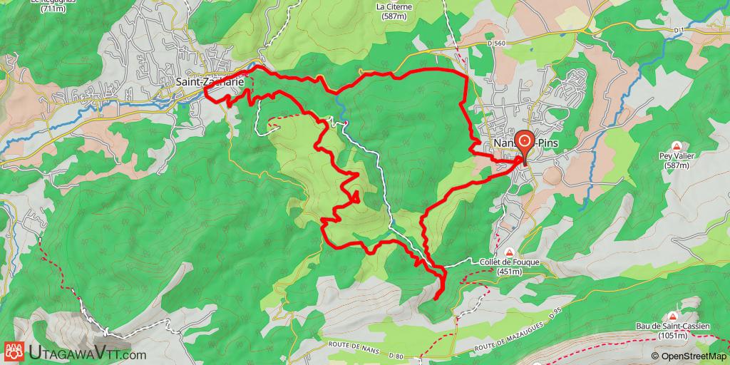 Boucle vers les sources de l'Huveaune