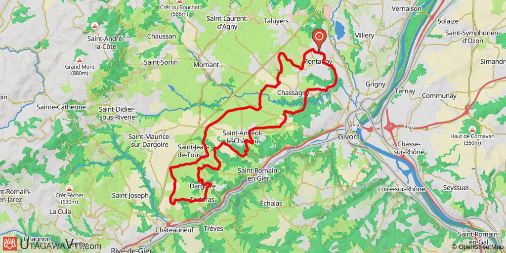 Les landes de Montagny 2008 - 40 km