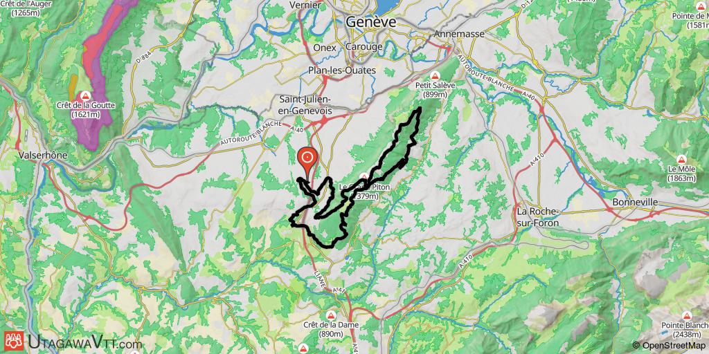 Les Crêtes du Salève 2008 - 55 km