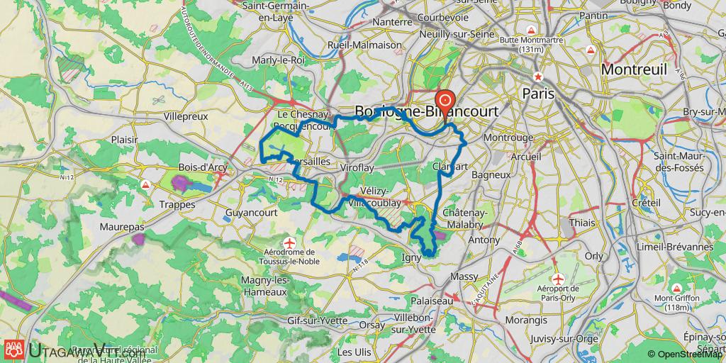 Issy - Saint-Cloud - Versailles - Clamart