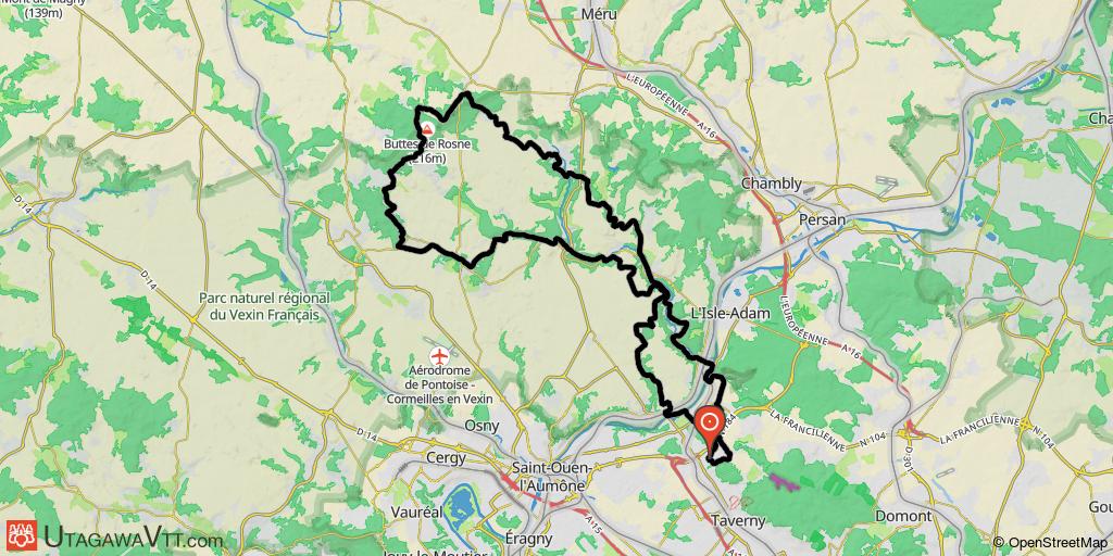 Frépillon - Raid des 4 Forêts 2019 - 75 km