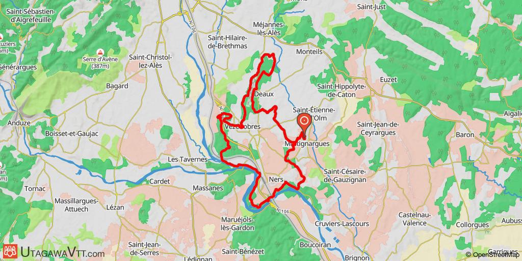 Sur les collines de Vézénobres