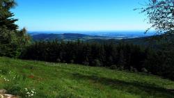Bécajat, vue sur la plaine de la Loire