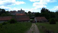 Arrivée à St Nicolas des Biefs
