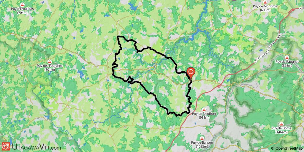 Autour de La Goutelle - Cisterne-la-Forêt