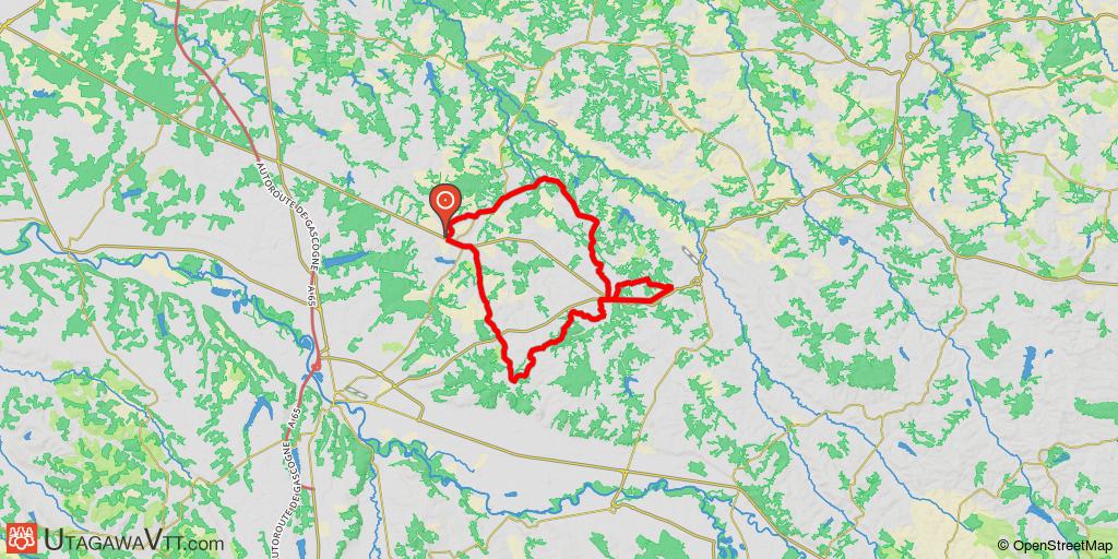 Le Houga - Nogaro par le sentier de Compostelle