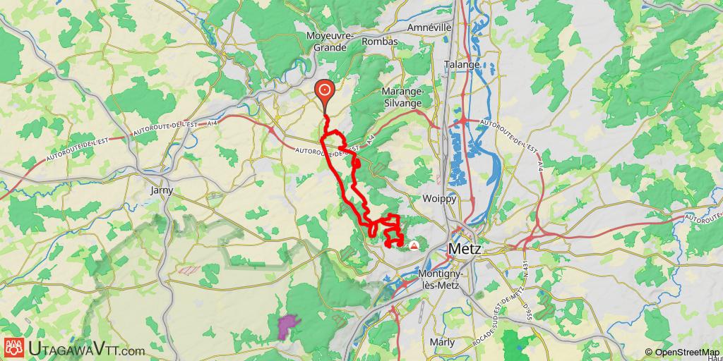 Parcours ludique au sud de Roncourt