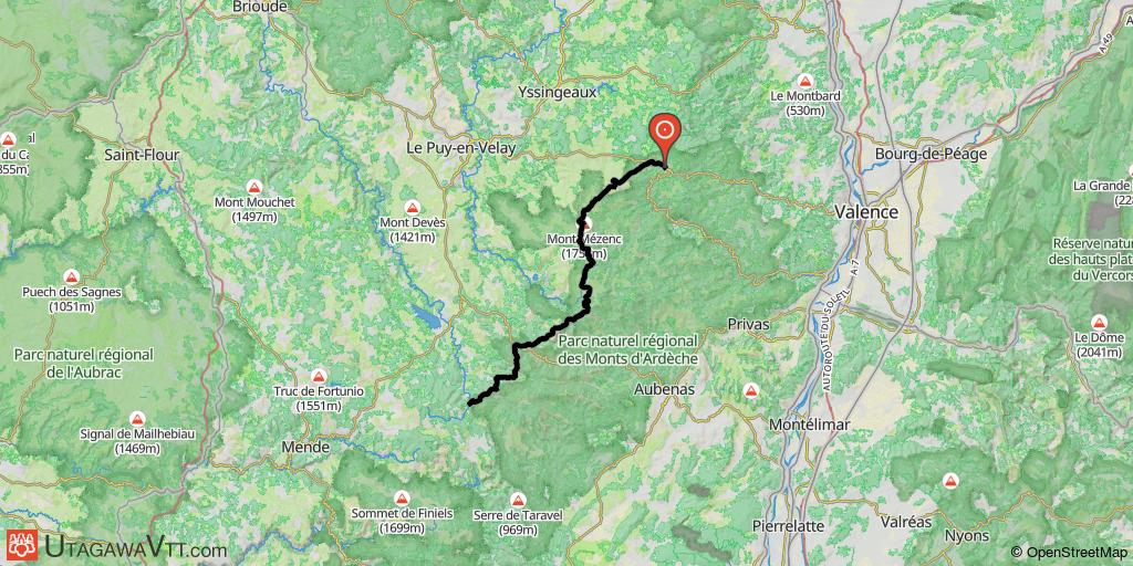 Rando des sources - St Agrève - La Bastide-Puylaurent (Etapes 3 et 4/8)