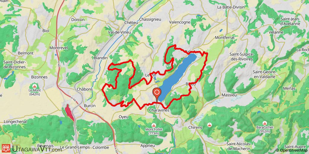Tour du lac de Paladru