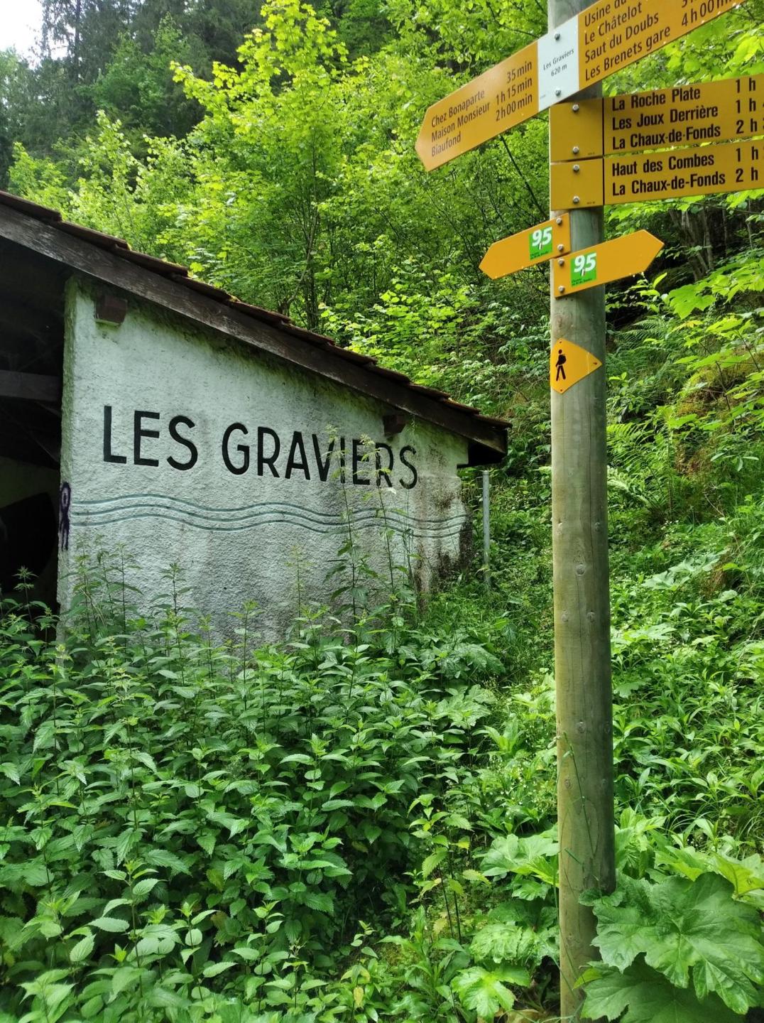 Les singles entre Biaufond et le Châtelot