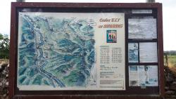 Baugy, panneau des circuits