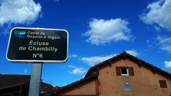 Chambilly, l'écluse