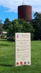 Marcigny, panneau touristique