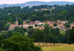 Vue sur Chenay le Châtel