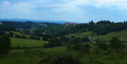 Vue sur Semur en Brionnais