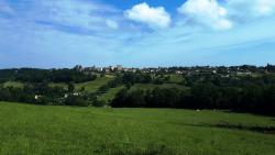 Vue sur Semur en Brionnais, 