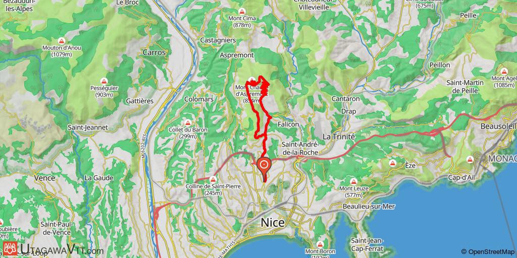 Montée du Mont Chauve
