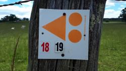 Balisage du circuit N° 19 Noir