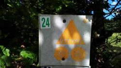 Balisage VTT du circuit N° 24 Vert
