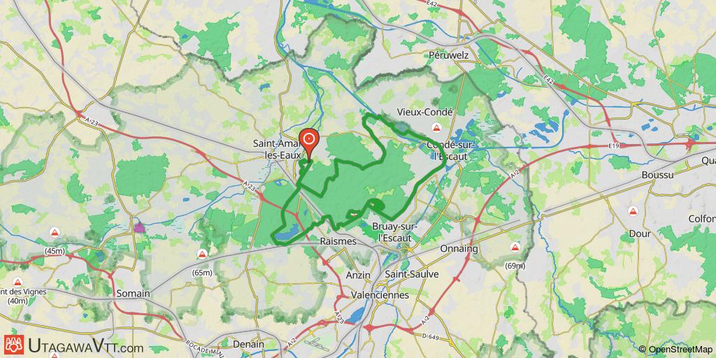 Entre Saint-Amand-les-Eaux et Condé-sur-l'Escaut