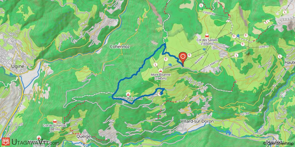 Site VTT-FFC Les Saisies - Forêt de Bisanne