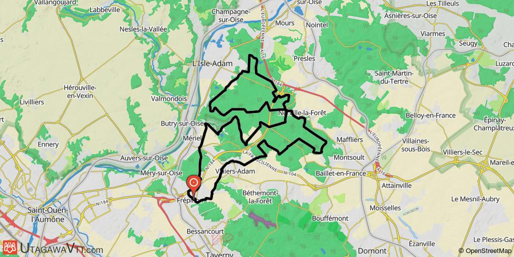 Frépillonaise 2008 - 40 km