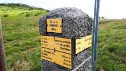 Borne au Col de la Chamboite