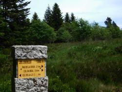Borne au Col des 2 Boules