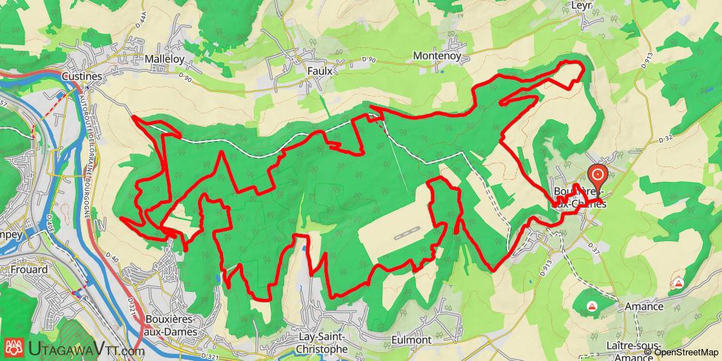 Rando de Bouxières-aux-Chênes 2020 - 47 km