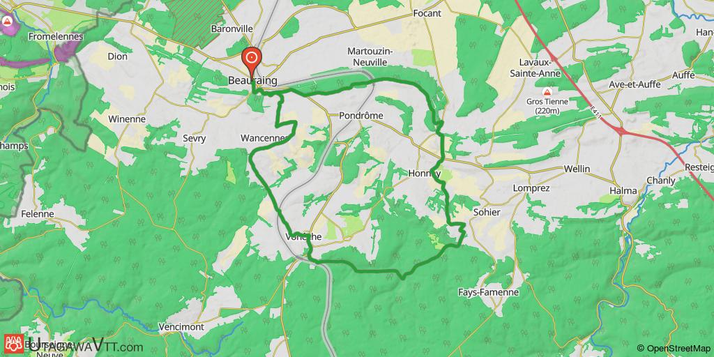 Les premières pentes ardennaises belges