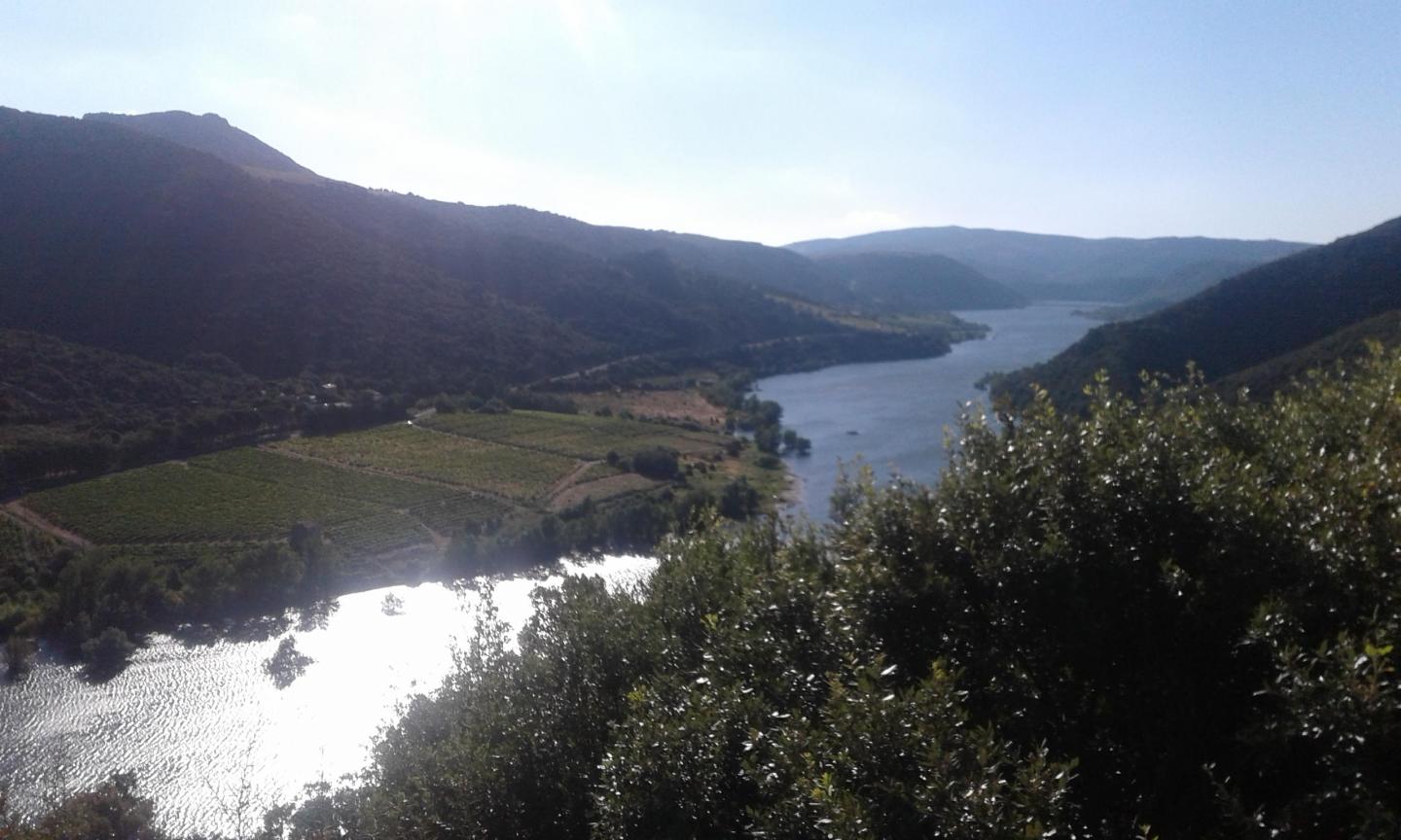Hauteurs du lac de Caramany