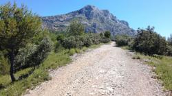 Montée vers le refuge Cézanne