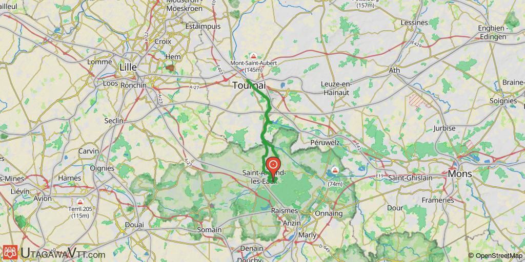 Saint-Amand - Tournai - Sortie roulante en A/R