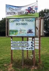 Retour, Camping du Viaduc des Fades