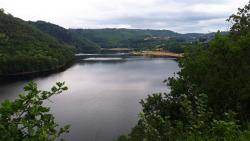 Roche Grande, vue sur la retenue