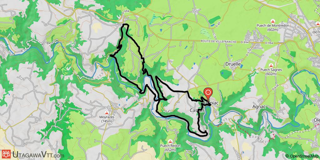 Rodez Agglomération - Circuit N° 7 - Vallée de l’Aveyron