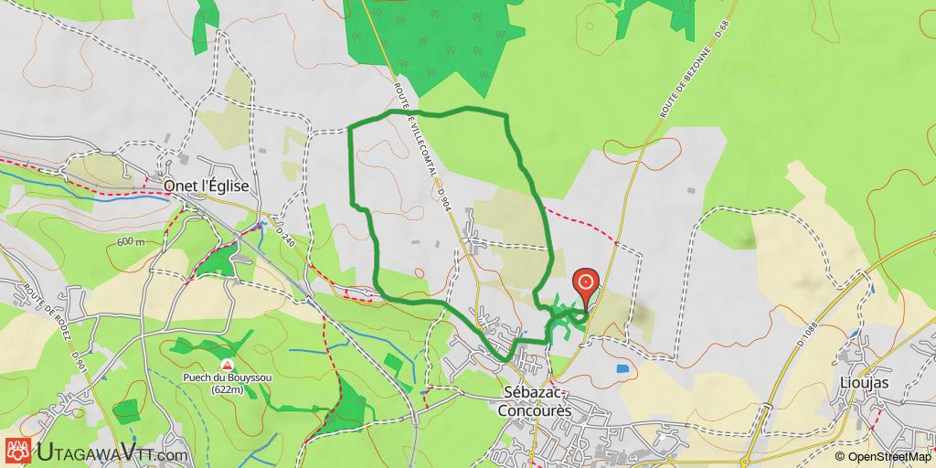 Rodez Agglomération - Circuit N° 9 - Rescoundudou