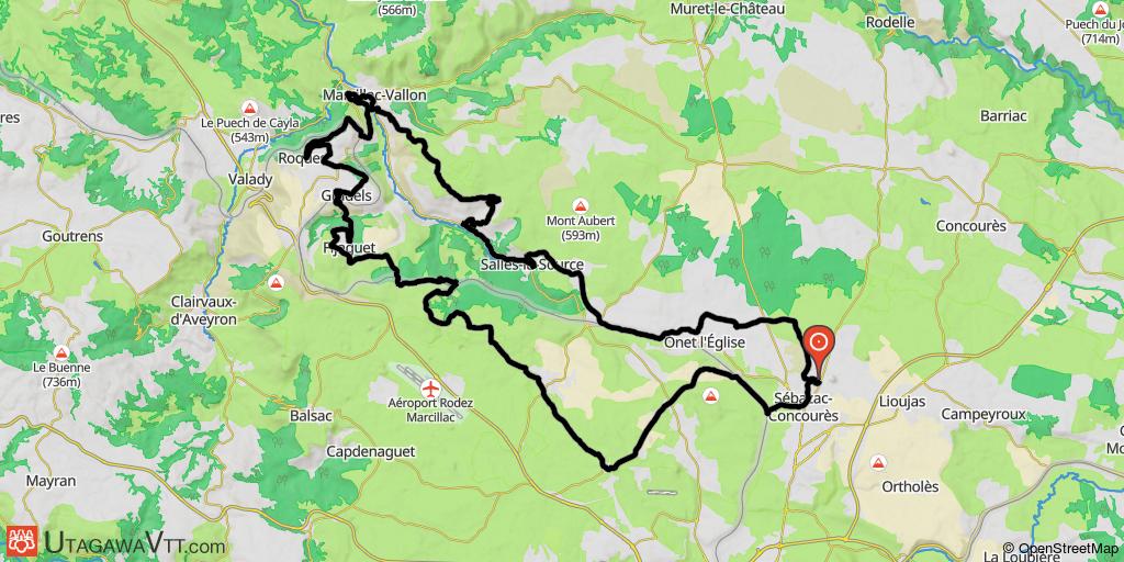 Rodez Agglomération - Circuit N° 13 - La cuvée du Vallon