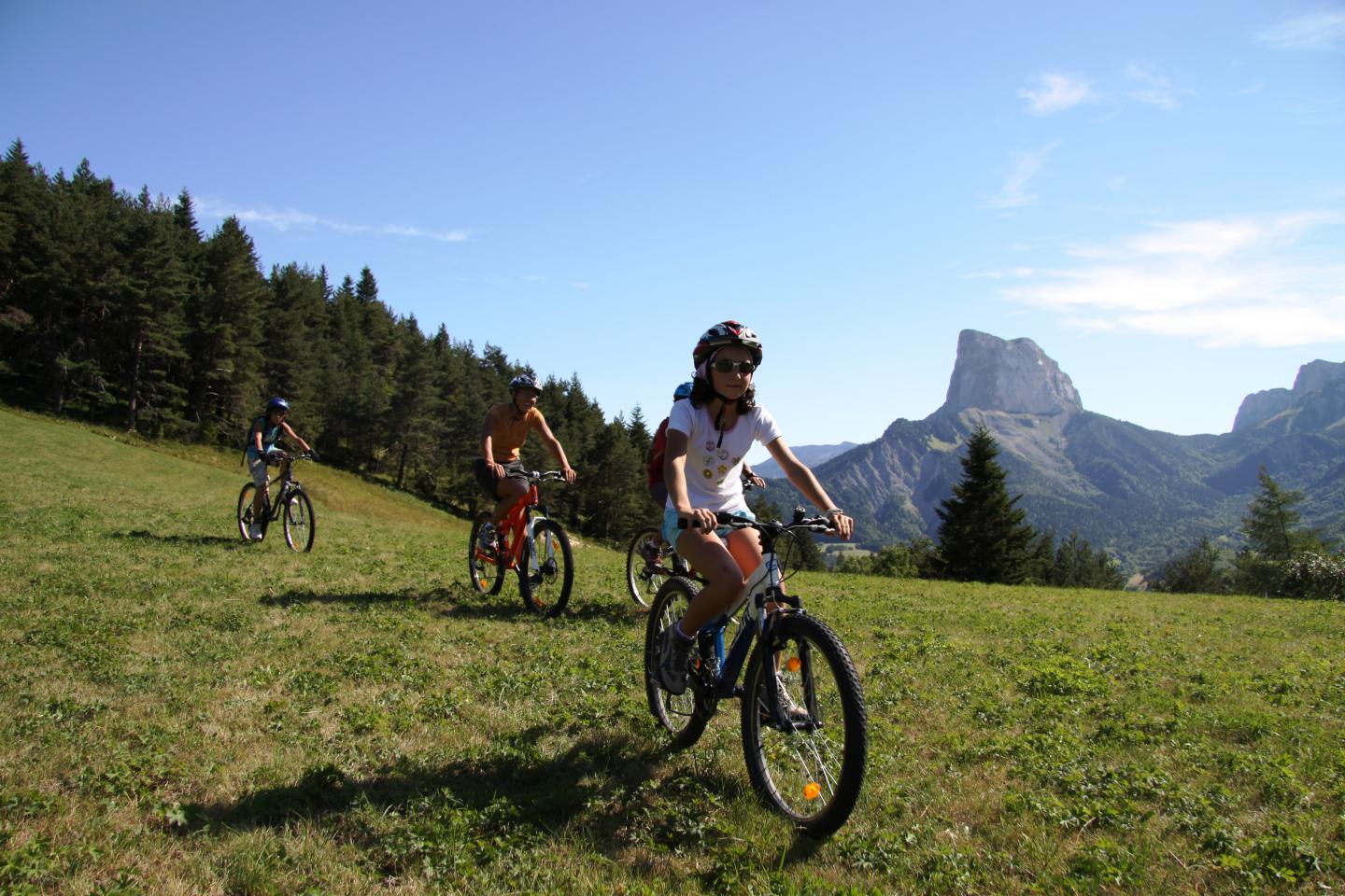 Base VTT du Trièves - Panorama sur les géants du Vercors