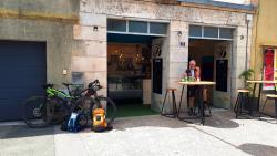 Tournus (mi parcours), pause déjeuner au Snack