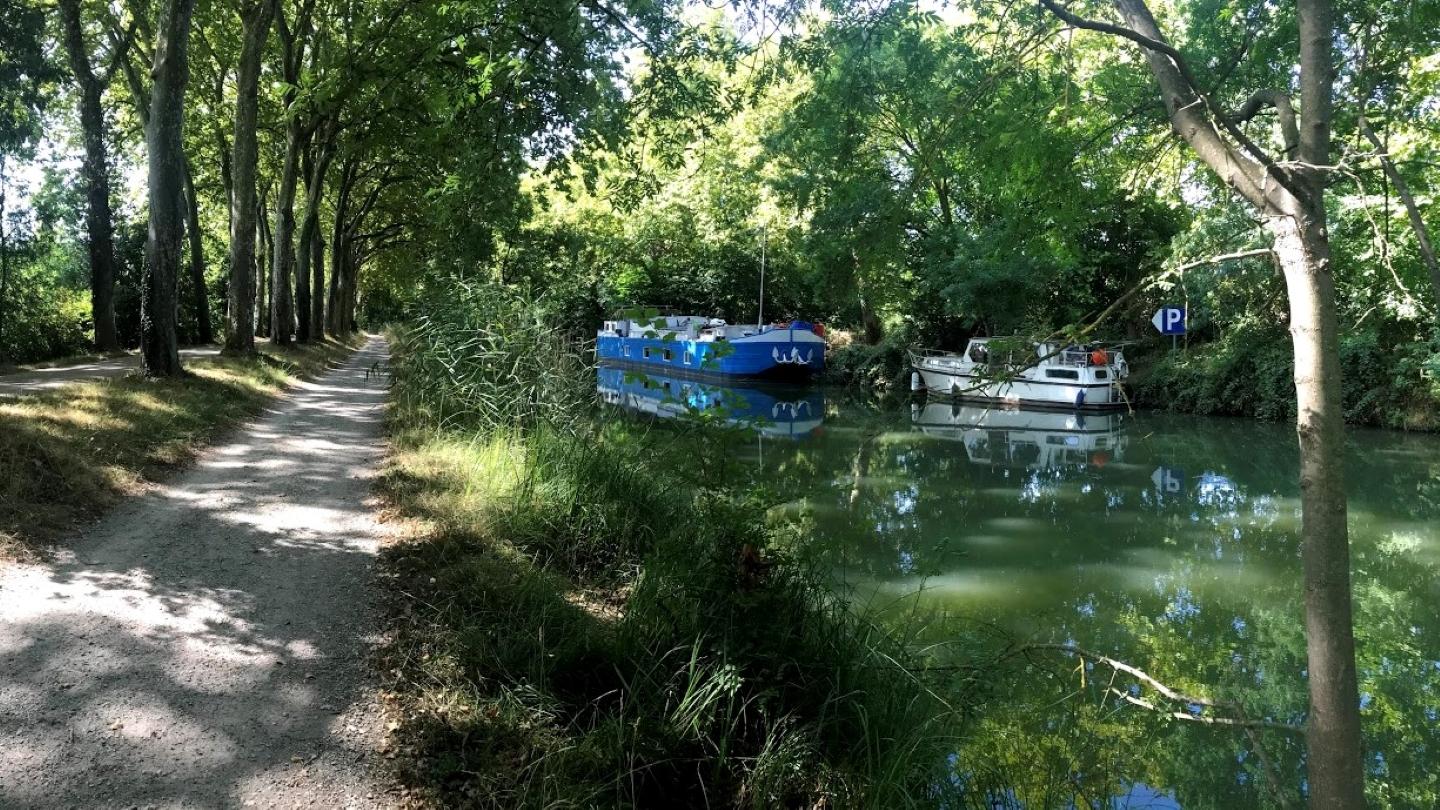 Restons à l'ombre le long de l'Hers et du Canal du Midi