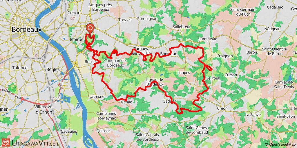 Parcours du Dragon Rouge 2021 - 58 km