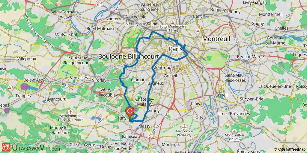 Le tour de Paris (Gravel / VTC)