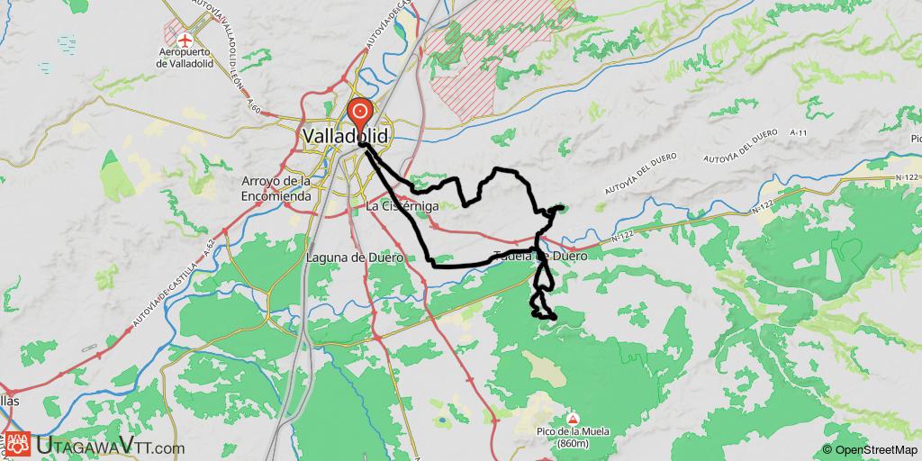 De Valladolid vers Tudela de Duero