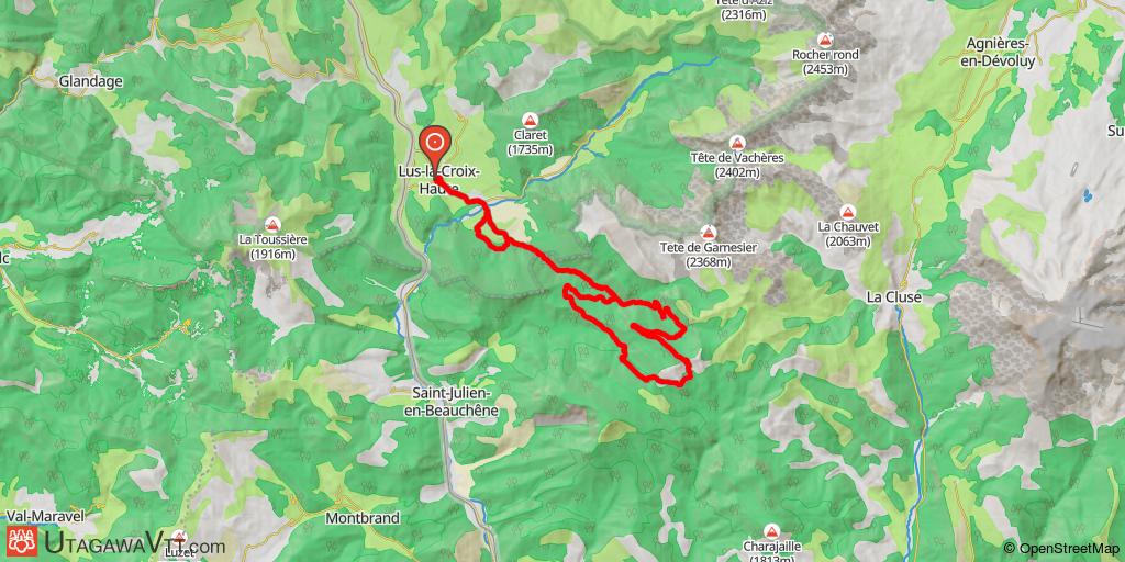 Lus-la-Croix-Haute - Les trois cols