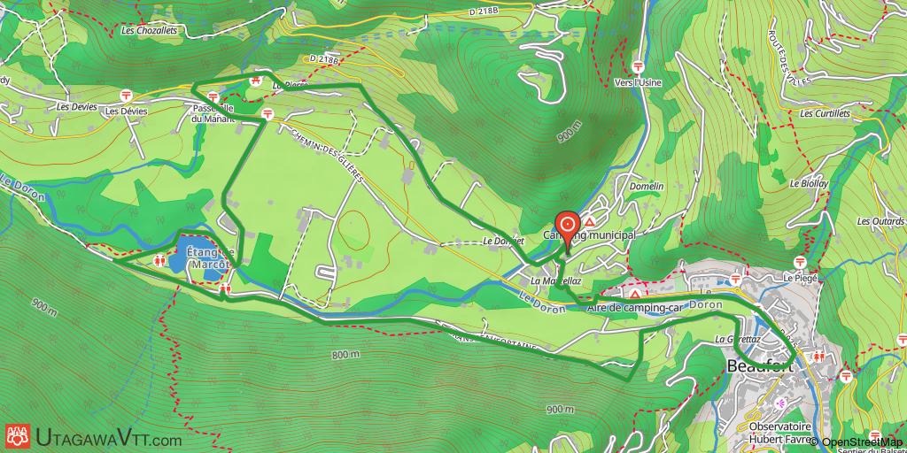 Circuit facile à Beaufort
