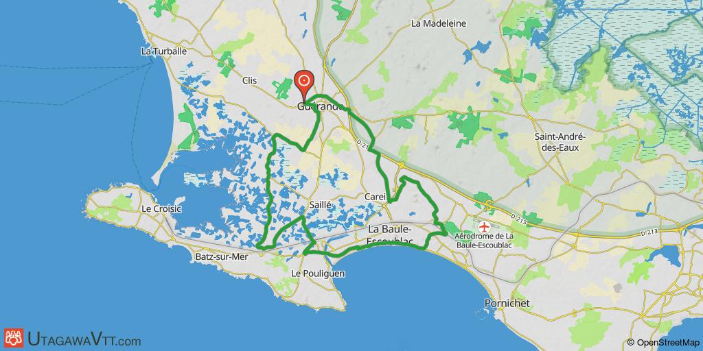Guérande - La Baule en passant par les marais